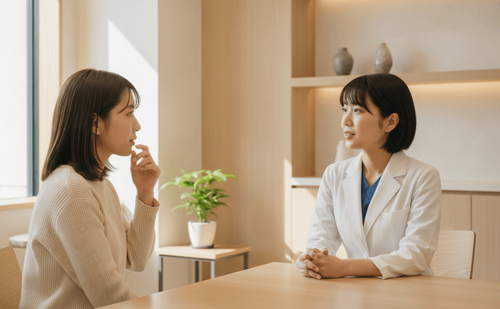 前歯を失って見た目や会話に不安を感じている方へ