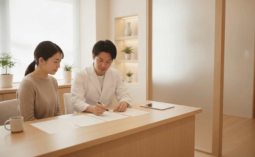 相談の前に準備しておきたいものと主治医に確認したいこと